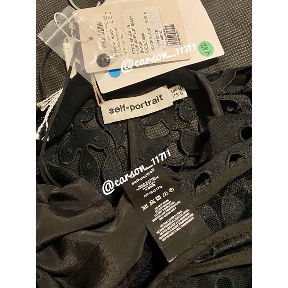 NWT Self Portrait Guipure Lace Jumpsuit 6 - Picture 5 of 7